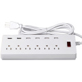 Surge Protector 6 Port Us Prise secteur avec 6 ports Smart Fast USB Charger